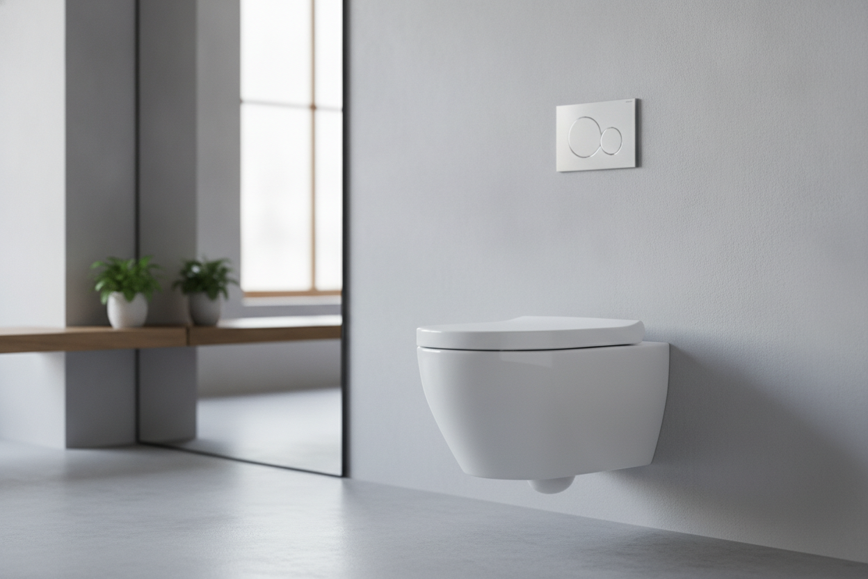 Guide: Sådan vælger du det bedste væghængt toilet til dit badeværelse